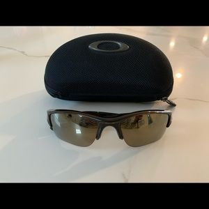Oakley half jacket polarized sunglasses
